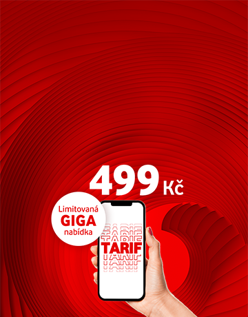Banner pro GIGA sleva na neomezený tarif