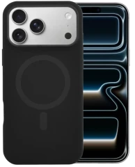 Pouzdro Liquid Frame Magnet iPhone 17 Pro Max černá