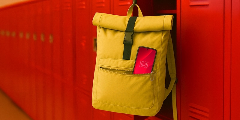 Osoba držící chytrý telefon s hashtagem #jetovtobě.