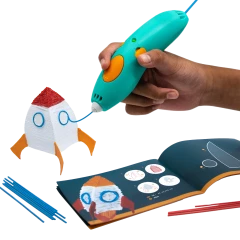 3Doodler 3D Pero Start+ a 72 náplní + 12 šablon tyrkysová