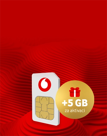 Banner pro Předplacená karta od&nbsp;Vodafonu