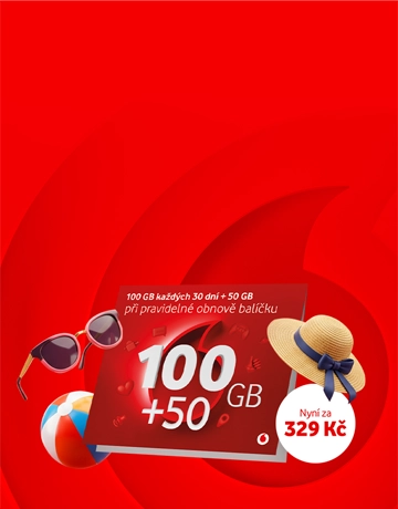 Banner pro Předplacená karta od&nbsp;Vodafonu