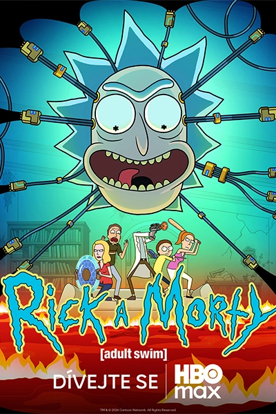 Filmový plakát Rick a Morty